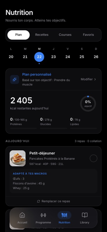 Koru — Nutrition